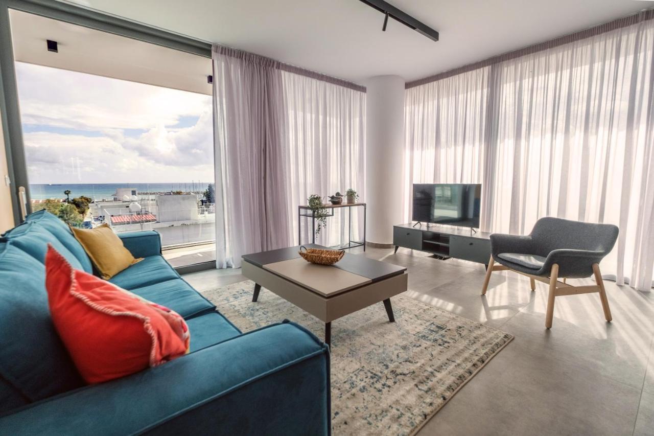 Gaia Seaview Apartment 1 Larnaca Buitenkant foto